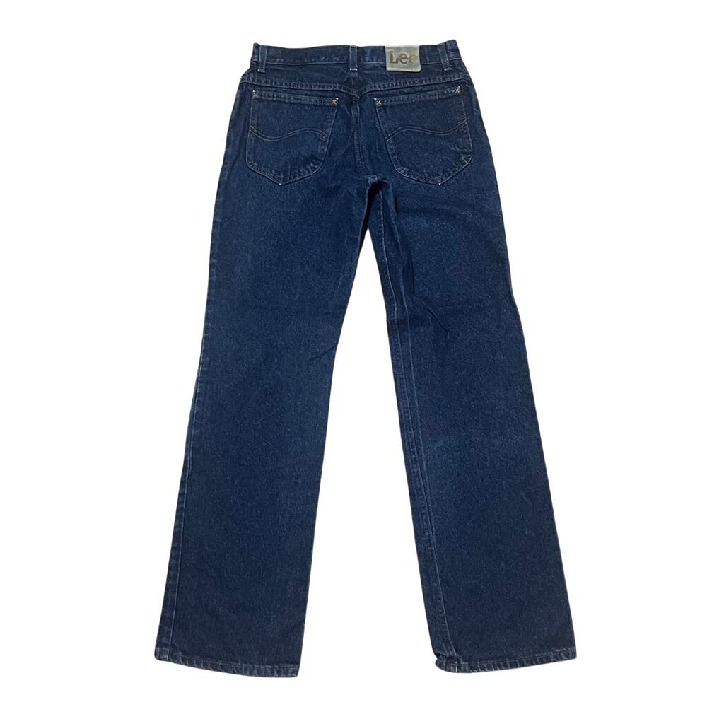Vintage Lee Riders Jeans Mens 31x32 Blue Denim Made in USA Union Garment Workers - Picture 3 of 9